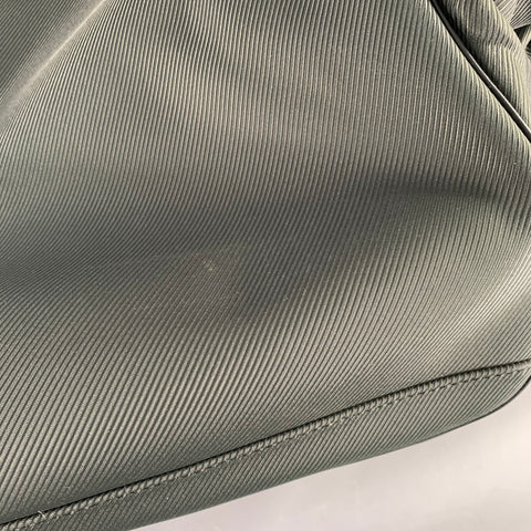 LOUIS VUITTON Taiga Santore Ardoise Green Black Two Tone Nylon Leather Travel Suitcase Bag