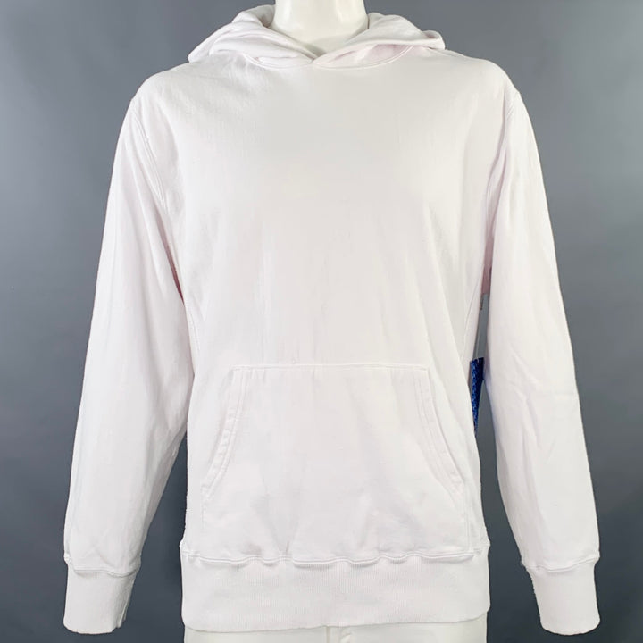TODD SNYDER x CHAMPION Size XXL White Cotton Hooded Sweatshirt