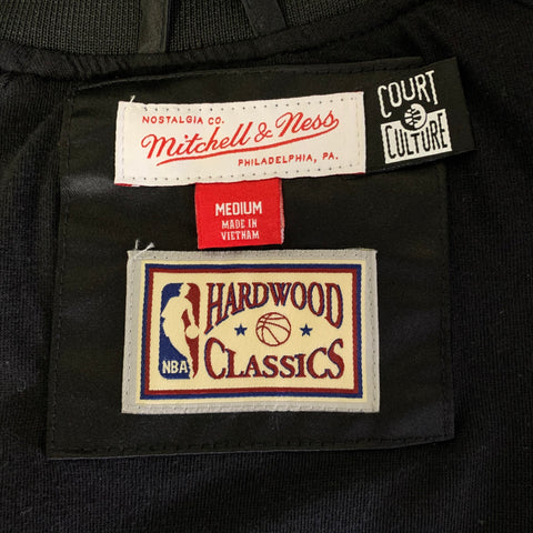 Mitchell & Ness Nostalgia Co Chest Size M Black Red Embroidery Jacket