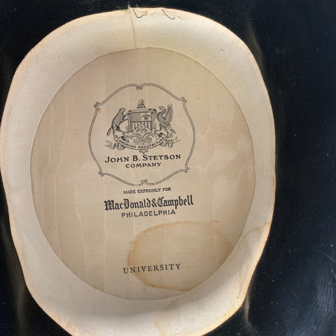JOHN B. STETSON Size M Black Hats