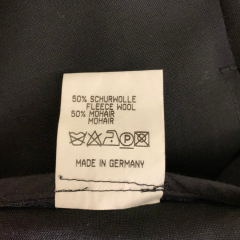 JIL SANDER Size 4 Black Wool  Mohair Trouser Cut Casual Pants