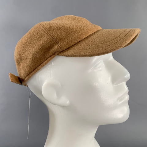 BARNEY'S NEW YORK Taille Unique Chapeaux en Laine Camel