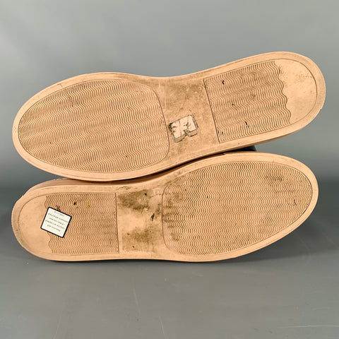 Baskets basses en cuir rose COMMON PROJECTS Taille 10.5