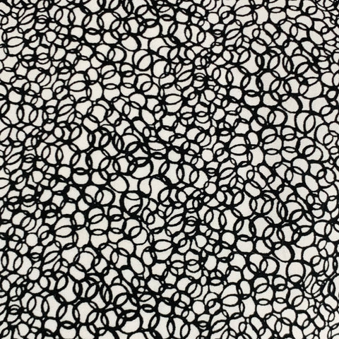 PRADA Size M Black White Print Cotton Button Up Short Sleeve Shirt