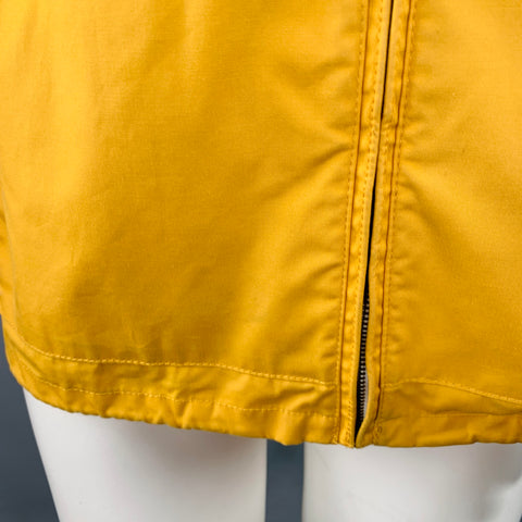 PENFIELD Size XS Yellow Polyester Blend Hooded Windbreaker Jacket