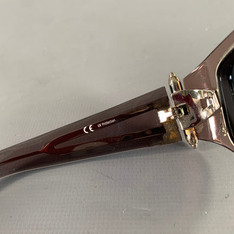 GAULTIER Silver Tan 56-6202 Acetate Sunglasses