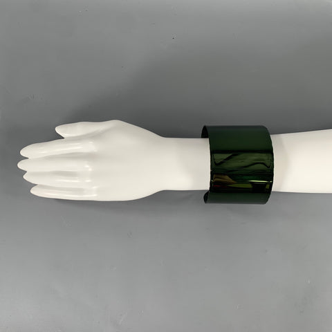 MAISON MARTIN MARGIELA Green Metallic Metal Bracelet