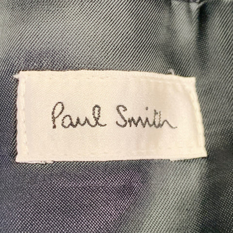PAUL SMITH Size 36 Navy Wool Single Breasted Slim Fit Notch Lapel Suit
