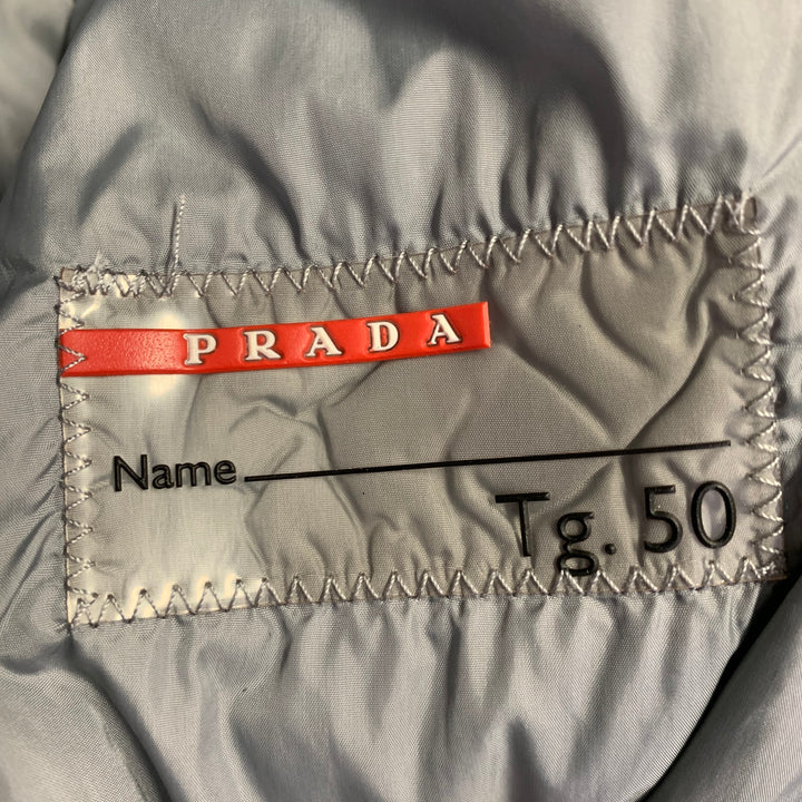 PRADA SPORT Size 40 Red Forest Green Nylon Ski Jacket Pants Set