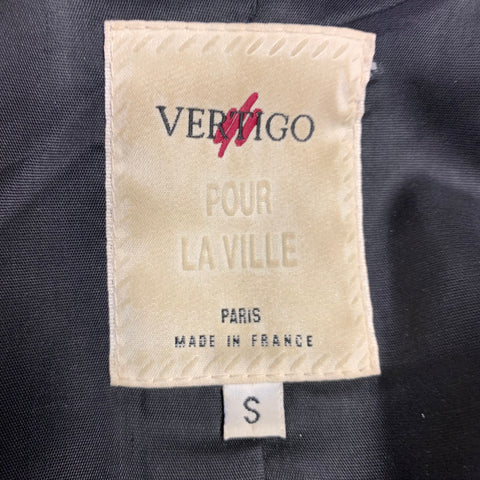 Blazer noir à boutonnage simple VERTIGO Taille S