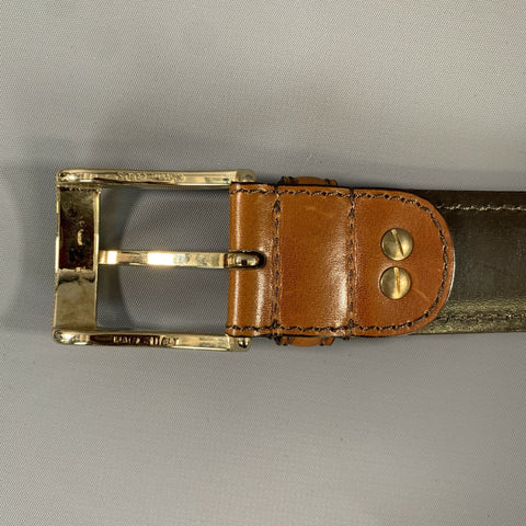 BARRETT Size 34 Brown Leather Belt