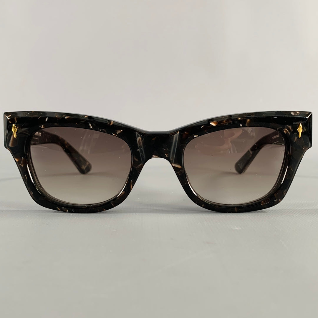JACQUES MARIE MAGE -All These Nights- Black Cream Marbled Acetate 