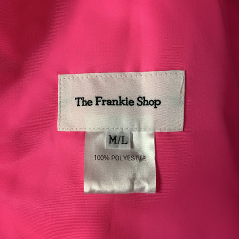 THE FRANKIE SHOP Veste-chemise en polyester rose Taille M/L