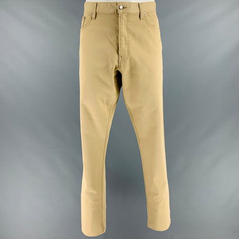 POLO par RALPH LAUREN Taille 38 Pantalon décontracté en coton mélangé beige 5 poches