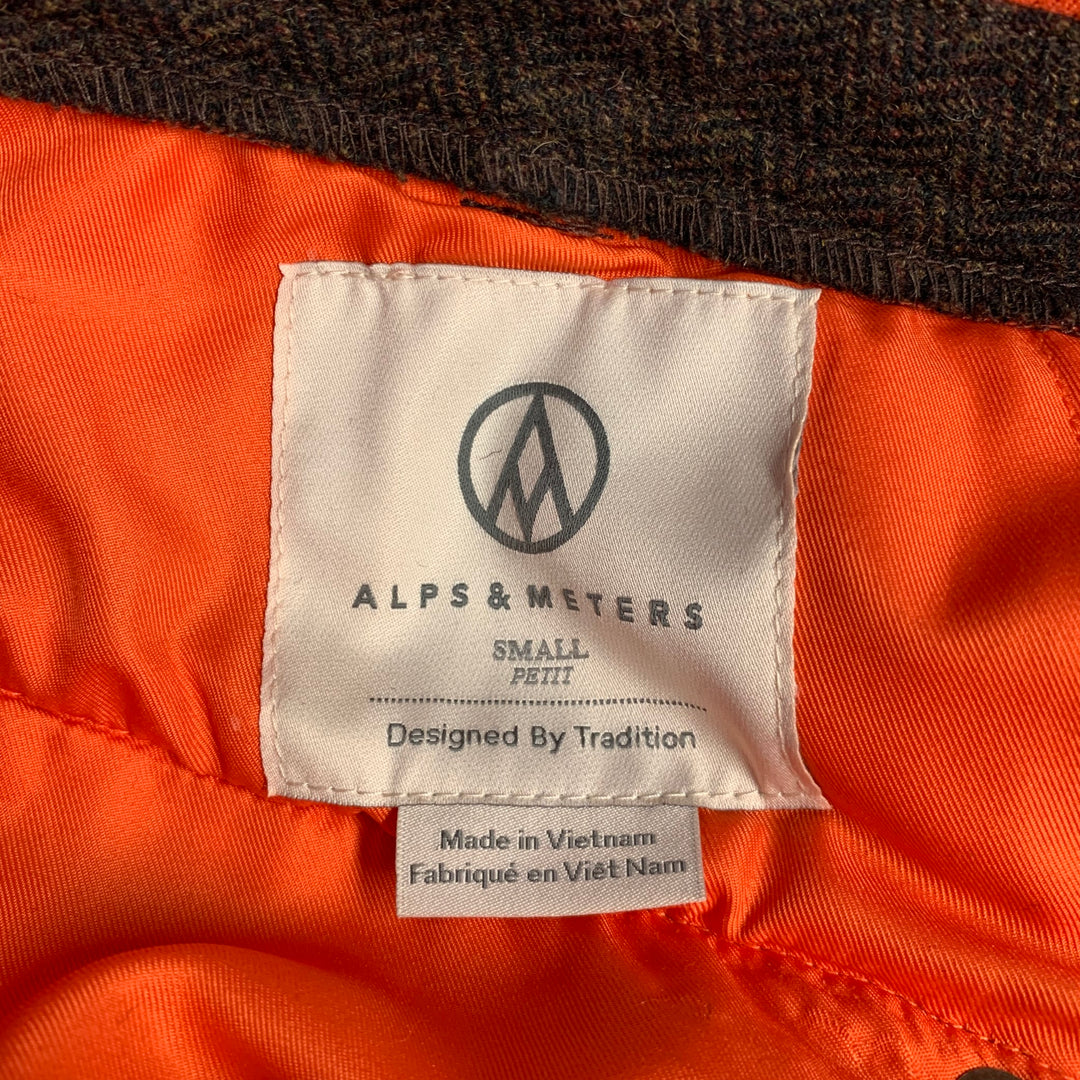 ALPS AND METERS Size S Brown Heather Winter Casual Pants