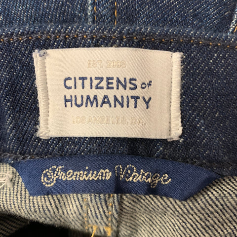 CITIZENS OF HUMANITY Size 26 Indigo Denim Flared Jeans