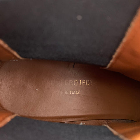 COMMON PROJECTS Size 8 Black Suede Chelsea Boots