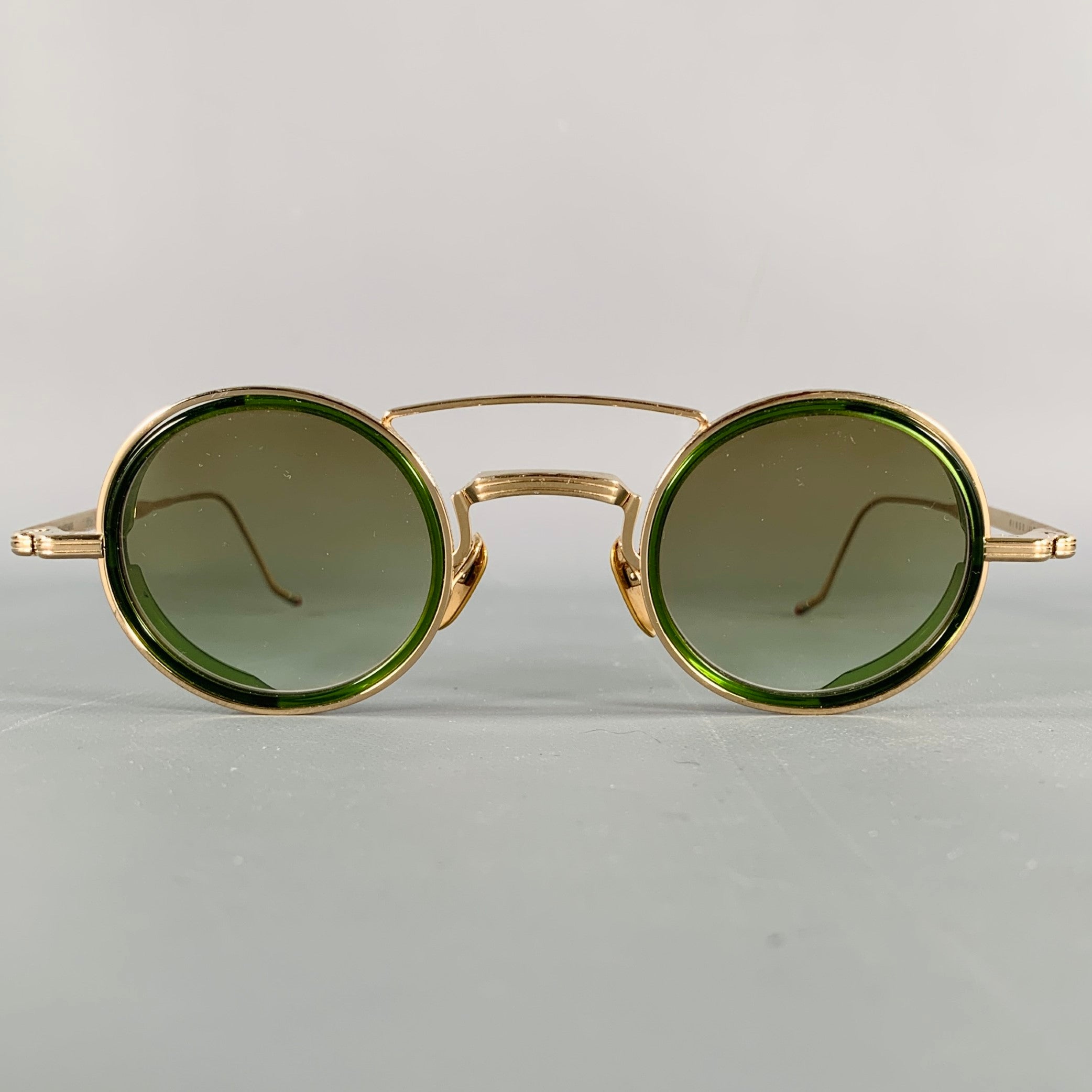 JACQUES MARIE MAGE Ringo Gold Metal Limited Edition Sunglasses