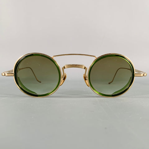 JACQUES MARIE MAGE Ringo Gold Metal Limited Edition Sunglasses