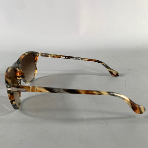 PERSOL Brown PO3038S Acetate Sunglasses