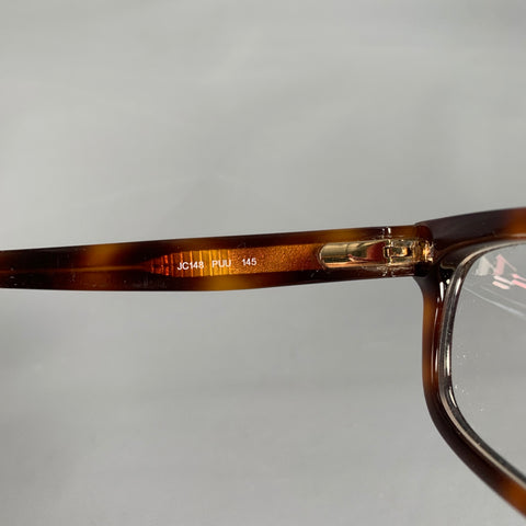JIMMY CHOO Brown Tortoise Shell Acetate Frames