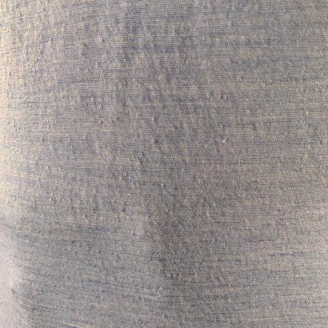 THEORY Size L Blue Virgin Wool Blend Henley Long Sleeve T-shirt