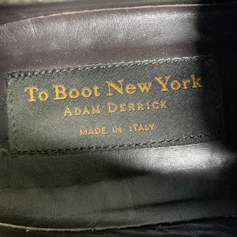 TO BOOT NY Size 9 Black Leather Loafer Loafers