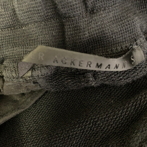 HAIDER ACKERMANN Size S Black Cotton Blend Joggers Casual Pants