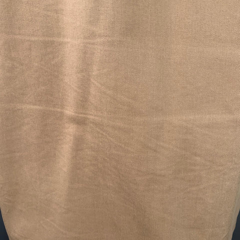 PRADA Size L Khaki Cotton Blend Two Pockets Shirt Jacket
