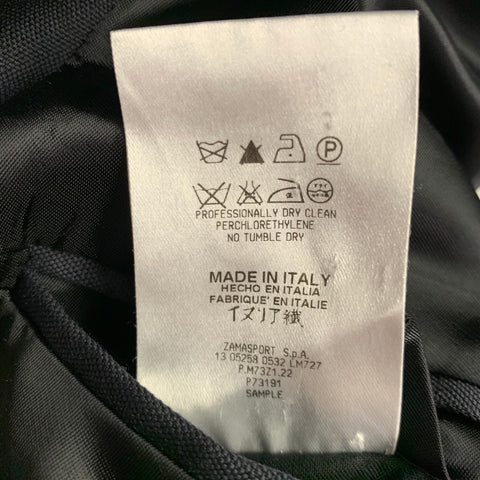 BURBERRY PRORSUM Size 36 Black Virgin Wool Mohair Sport Coat
