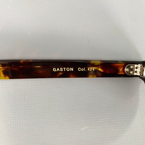Lunettes de soleil LESCA en acétate écaille de tortue marron noir