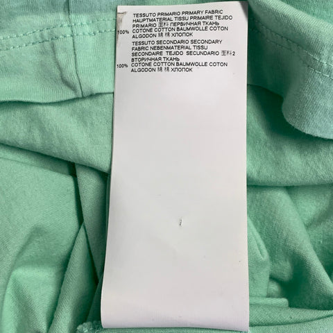 MAISON MARGIELA Size XS Green Mint Cotton Short Sleeve T-shirt