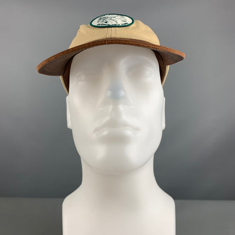 AIME LEON DORE One Size Beige Brown Patch Twill Hats