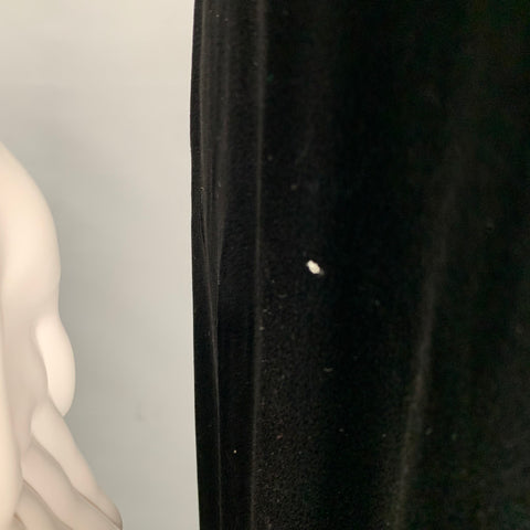 MARGARET OLEARY Size M Black Velvet Sleeveless Long Dress