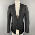 DOLCE & GABBANA Size 36 Black Wool Sport Coat D&G by DOLCE & GABBANA