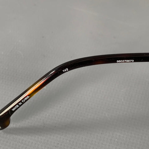 CARRERA Ruthenium Black Silver Mixed Materials Acetate Metal Aviator Sunglasses