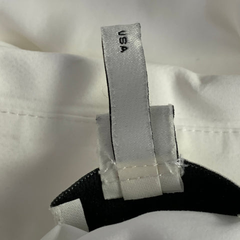 MARC JACOBS RUNWAY Size XS/S White Cotton Oversized One Pocket Shirt