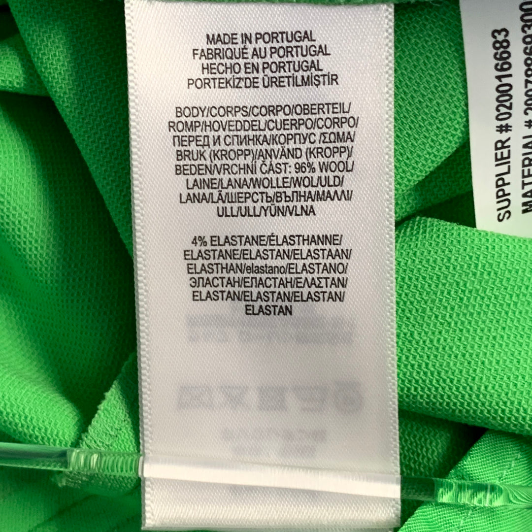 RALPH LAUREN COLLECTION Size 4 Green Lime Wool Blend Pleated Dress Pan –  Sui Generis Designer Consignment