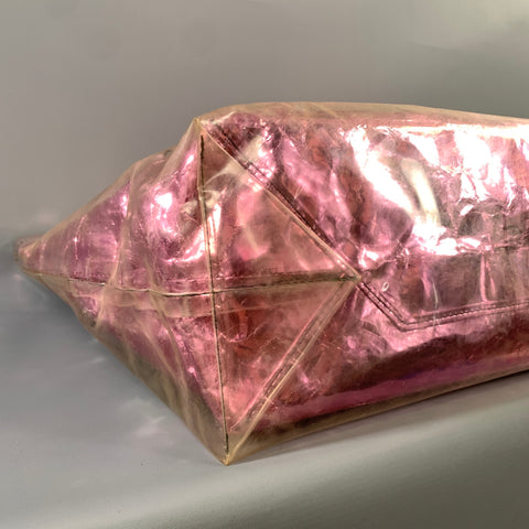 MARC JACOBS SS2019 Pink Black Metallic Tote Bag