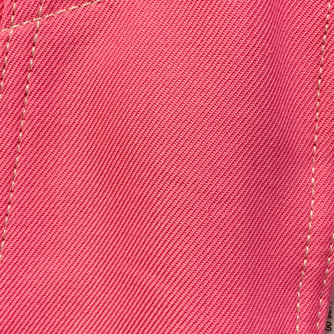HELMUT LANG Size XS Femme Trucker Pink Cotton Blend Cropped Denim Jacket