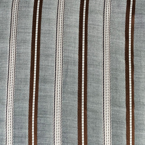 Chemise à manches longues ETRO en coton rayé gris, taille M