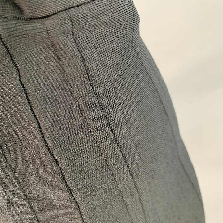 TED BAKER Size S Black Viscose Blend A-Line Above Knee Skirt