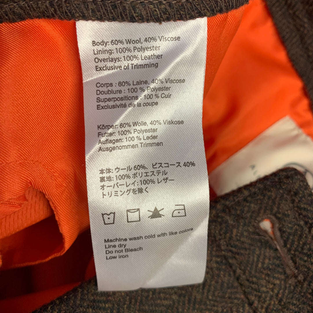 ALPS AND METERS Size S Brown Heather Winter Casual Pants