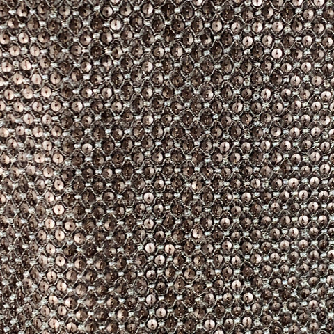 JES WADE Size S Silver Satin Sequined Beaded Scoop Neck Casual Top