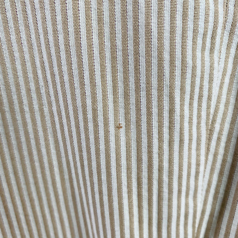 ETRO Size 48 Cream Beige Seersucker Cotton Sport Coat