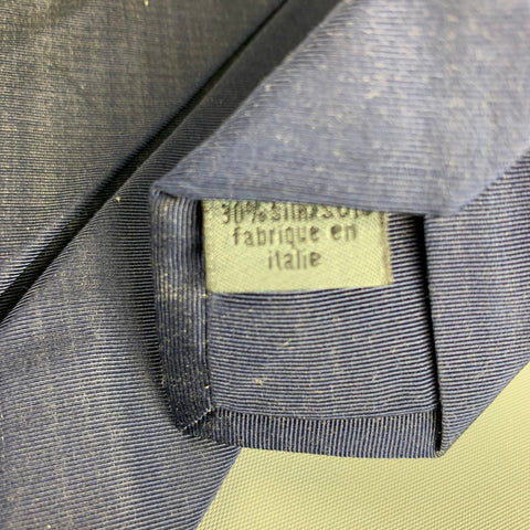 JOHN VARVATOS Navy Cotton / Silk Tie