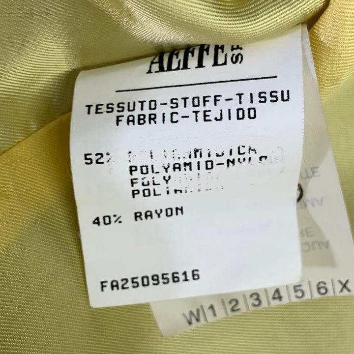 FUTURE OZBEK Size 6 Brown Rayon Blend Single Breasted Blazer Mini Skirt Set