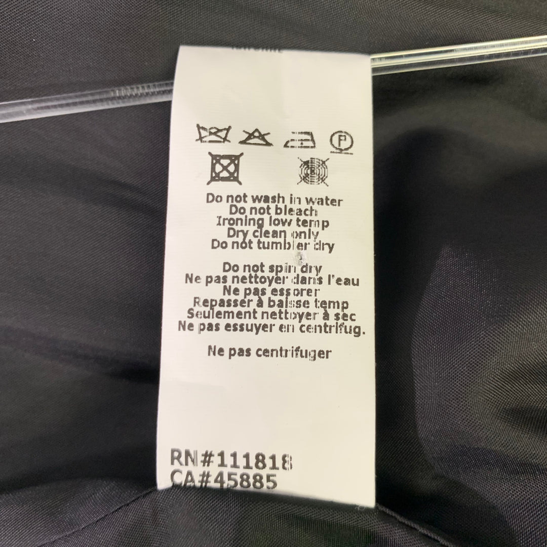 MICHAEL KORS COLLECTION Size 10 Black White Wool Tweed Shift Dress Jacket Set