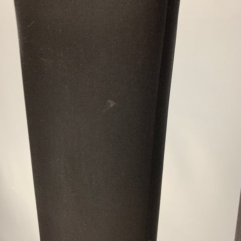 PRADA Talla 4 Pantalón de vestir recto con adornos de lana virgen negro