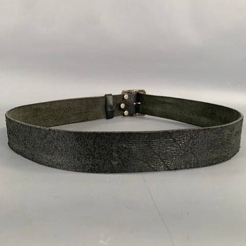 RRL by RALPH LAUREN Size 36 Black Leather Belt